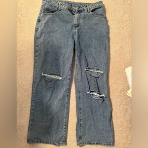 MADEWELL RIPPED JEANS